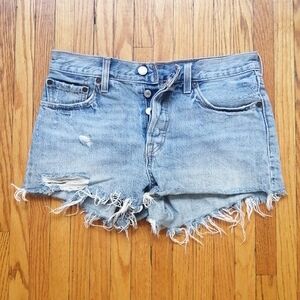 Levi 501 cutoff shorts size 27